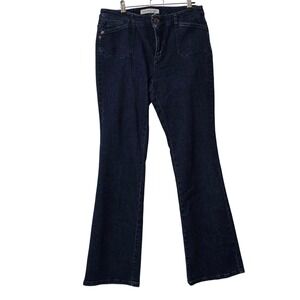Chicos Platinum Denim Bootcut Jeans Dark‎ Wash Size 0 Regular size 28